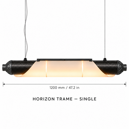 HORIZON TRAME — 1200 mm — unité — suspension linéaire en carbone