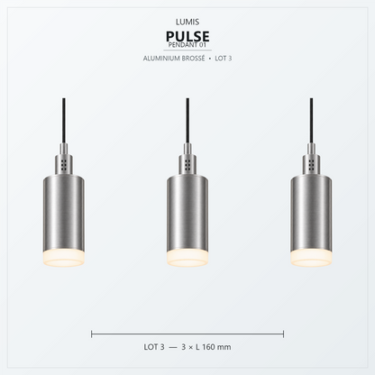 PULSE aluminium brossé, intégration intérieure 3
