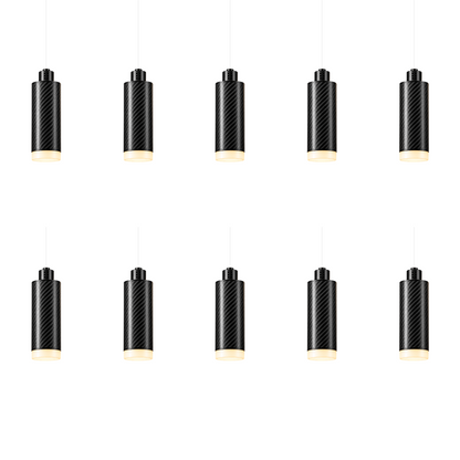 PULSE Lustre 10 — Pendant 02 — suspension en carbone