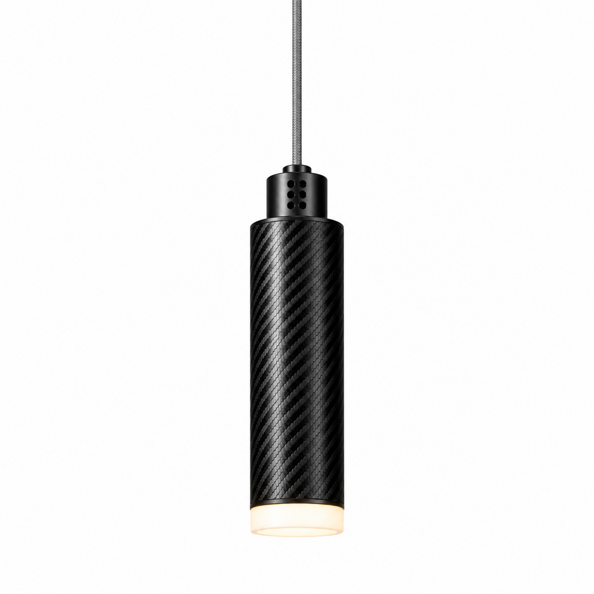 PULSE Pendant 02 — configuration Solo — suspension en carbone