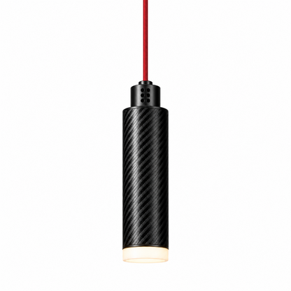 PULSE Pendant 02 — câble textile Rouge