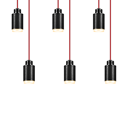 STRIA lustre 6 lumières — Pendant 01