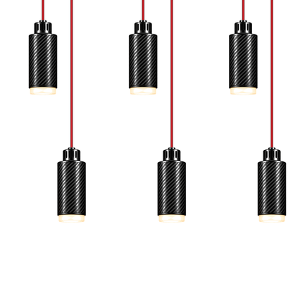 STRIA lustre 6 lumières — Pendant 02