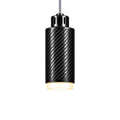 STRIA Pendant 02 — câble textile Gris