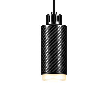 STRIA Pendant 02 — câble textile Noir