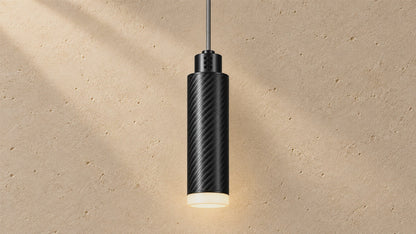 PULSE Pendant 02 — Suspension en carbone